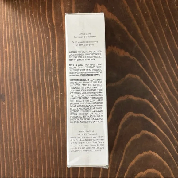 MONAT C Radiance Illuminating Serum Glow Intensifying Antioxidants NEW SEALED - Picture 3 of 3